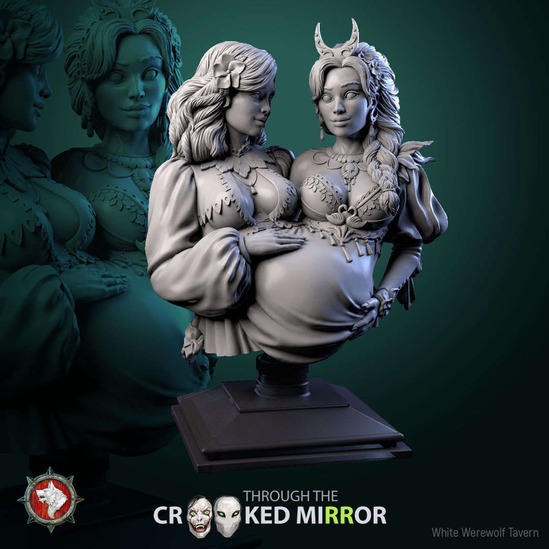 Sisters of the Shattered Cradle, bust pre-supported